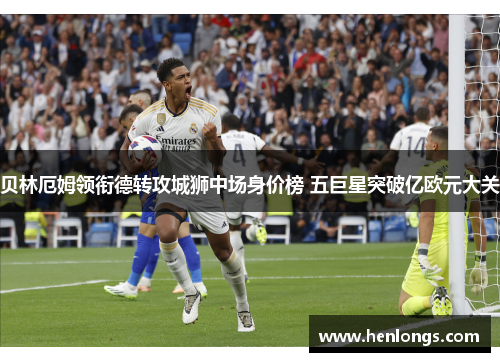 贝林厄姆领衔德转攻城狮中场身价榜 五巨星突破亿欧元大关